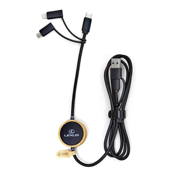 Moria – GRS Certified Recycled 4 ft. USB-C Fast Power Delivery Charging Cable