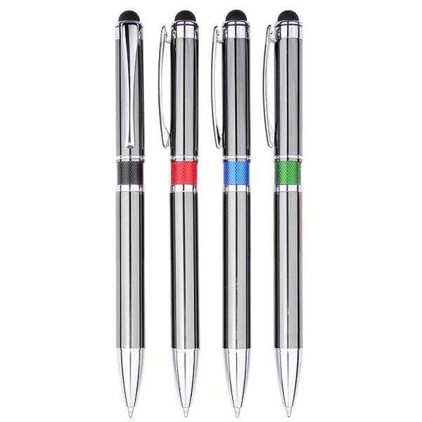 Metal Stylus Pen with Color Highlight