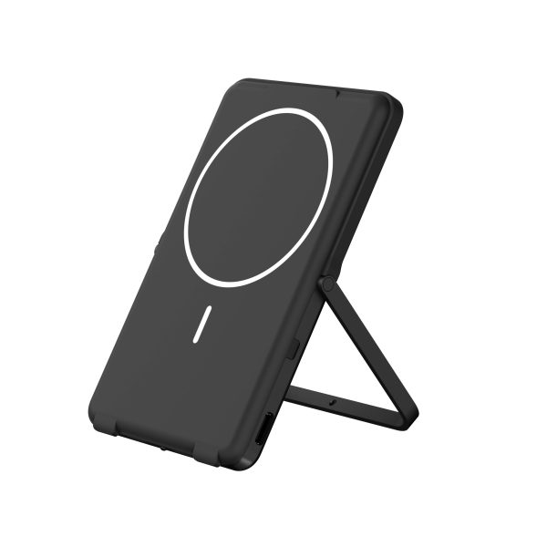 5,000 mAh Kickstand Magnetic Wireless Charging Power Bank