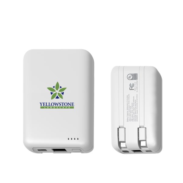 Dual Built-In Cables 5000 mAh Power Bank